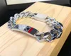 2020 Hot Sale Chain Bracelets for men women Titanium steel bracelet bangle fashion silver jewelry lover gift(No Box)