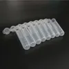 1000 pièces 10ML Micro Tube à centrifuger Tube à essai flacon flacons en plastique transparent conteneur bouchon à pression pour échantillon de laboratoire spécimen Suppli