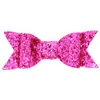 Baby Girls Bow Glitter Barrettes أطفال دبابيس الشعر مع تمساح الشعر Clipper Shining Bowknot Hairpin Kids Infants Hair Association QHC066