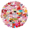 Park of 100Pcs Cute LOVE Stickers Vintage Valentine039s Day Lovely Gifts Sitkcer For Laptop Luggage Car Decals Drop1343299