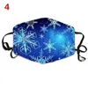 Sneeuw flacks print kerst reflecterende gezichtsmasker magische sjaals sieraden warme mode mannen en vrouwen cosplay decoratie partij masker hoofddeksels