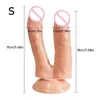 Dildos NXY Ogromne podwójne dildos penetracja pochwy i odbytu miękka penis realistyczne penisowe kutas zabawki phallus heado dla kobiet 12204060953