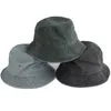 Bomullshink Hatt Kort grist Simple Black Grey Casual Spring Autumn Woman and Man Trendy Stylish Accessories8461160