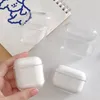 AIRPODS PRO 3 Apple Airpods 1 및 2 블루투스 헤드셋 세트 투명한 보호기 투명 PC 하드 쉘 설정