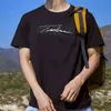 Pioneer Camp Summer New T-shirt Uomo 100% cotone Hip Hop traspirante Nero Blu Top da uomo XTK01101018H G1229