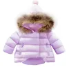 Vêtements d'extérieur de nouvel enfant garçon fille hiver chaude manteau à capuchon enfants vêtements vêtements enfant fille garçon fille chaude épaisse veste