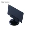 Plastic Number Card Stand Up Clip Round Base Black Snap Place Card Holders For Dining Rooms | Loripos