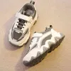 Размер 21-30 Детей Дышащие кроссовки для девочек Крюк-петля Повседневная Обувь Мальчики Военные Устойчивые кроссовки Детские Антискользящие Малыш Обувь G220308