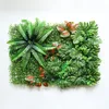 Panneau mural de plante artificielle verte 3D 40x60cm, offre spéciale, tapis de pelouse en plastique pour l'extérieur, décoration de fond de mariage, garde de fête