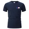 concepteur de voiture T-shirt Jaguar Summer T-shirt d'impression 3d pour hommes Logo de voiture Street Fashion Chemise à manches courtes Couleur unie O-Neck Tee BMW Top