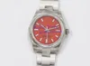 31 мм женские розовые часы автоматические Miyota Cal.6t15 Движение Женские часы EW Steel 277200 ETA Ladys Женщины механические кристаллические наручные часы