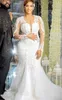 2020 Plus Size Arabic Aso Ebi Lace Beaded Luxurious Wedding Dresses Sheer Neck Bridal Dresses Vintage Sexy Wedding Gowns ZJ884