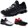 Discount Non-Brand Men Breathable running shoes black red white mesh outdoor casual mens trainer sport sneaker size 38-44