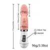 Brinquedos vibratórios de vibrador para mulher vibrador vibrador vagina lambida oral rígida G estimular vibradores de sexo adultos 20127764555