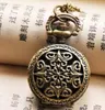 Students gift new hollow series pocket watch 27mm necklace vintage jewelry wholesale fashion fashion watch Korean version sweater chain