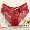 Femmes sous-vêtements Briefes de dentelle Bowknot Voir à travers la culotte Sexy Lingerie Vêtements Will et Sandy Drop Ship