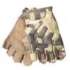 Taktiska halvfingerhandskar utomhus sportmotocykel cyklinghandskar paintball airsoft skytte jakt no08-086