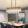 Lampadario a led nordico Illuminazione Lampadari a soffitto in cristallo per soggiorno Sala da pranzo Home deco Cucina Lampada a sospensione lampadario