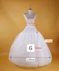 Petticoats brud bröllop petticoat hoop underskirt kvinnor vit petticoat tulle klänning puffy kjol vestidos para la boda formell