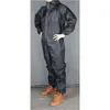 Mode Regen Mantel Anzug Wasserdicht Und Öl Beweis Staub Spray Farbe Motorrad Sogar Kappe Undurchlässigen Getriebe DK50 220217