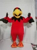 high quality Real Pictures Red eagle mascot Costume for Party Cartoon Character Mascot Costumes for Sale free shipping support customization