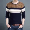 Liseaven Sweaters Hommes O-Cou Marque Vêtements pour hommes Slim Fit Pulls Hommes Tricots 201203