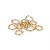 Цельнооткрытые и закрытые металлические переходные кольца, разъемные кольца из стерлингового серебра 925 пробы, разъемы для ювелирных изделий DIY, фурнитура262M2045388