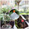 Attrezzature per l'irrigazione 30M Sistema di irrigazione a goccia fai-da-te Micro kit di tubi da giardino per irrigazione automatica con gocciolatori regolabili Dispositivo di raffreddamento ad atomizzazione