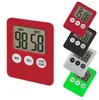 LED Digital Kitchen Timer 7 Kolory Cooking Countring Countdown Clock Magnes Alarm Elektroniczny Narzędzia do gotowania