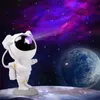 Nieuwste Astronaut Sterrenhemel Projector Lamp Galaxy Star Laser Projectie USB Opladen Sfeer Lamp Kids Slaapkamer Decor Jongen Kerstcadeau 21126