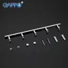 PO 1 Set Clothes Hook Bathroom Accessories Wall Mount Zircalloy Holder Restroom Tower s Wallmount Y200108