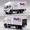 160 스케일 장난감 자동차 금속 합금 상업용 차량 익스프레스 FedEx Van Diecasts화물 트럭 모델 장난감 F Children Collection LJ200930217Y