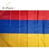 Armenia National Country Flag 3 * 5FT (90 cm * 150 cm) Dekoracja poliestrowej Baner Dekoracji Latający Dom Garden Flag