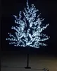 1.5m 1,8 m 2m błyszcząca LED wiśni Ogród Dekoracje Kwiat Drzewo Oświetlenie Wodoodporne Ogród Krajobraz Dekoracji Lampa Dekoracji Wesele Dostawa Boże Narodzenie