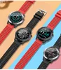 Venda quente Smart Watch Red Waterproof Mens Sport Watches Touch Screen Hanbelson