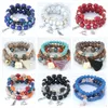 2021 Hot Fashion Ocean Style Multcolor Bracelet 세트 여성을위한 보헤미안 구슬 팔찌 쥬얼리 무료 배송