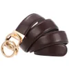 Belt111 ine ceinture en cuir classique or argent couleur noire boucle ceintures 110 cm-130 cm bracelet homme