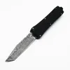 Black Camo A163 Damascus Pattern 8 Models Double Action Tactical Self Defense Pocket Folding Edc Knife Hunting Knives Outdoor Tools