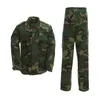 Conjunto de roupas de combate tático BDU Conjunto de roupas de caça à selva de caça à floresta de engrenagem de engrenagem de engrenagem Camuflagem de batalha Camuflagem US NO05-002