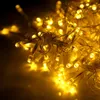 Guirlande lumineuse féerique pour rideau de fenêtre à 600led, décor de fête de mariage et de noël (blanc chaud), éclairage à cordes en matériau de qualité supérieure