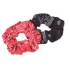 Boho Women Hair Bands Print Scrunchie Ponytail Holder Headband Hair Tie Vintage Fabric Hair Accessories for Girls