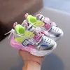 Automne bébé filles garçons chaussures décontractés fond soft inférieur antidérapant respirant à l'extérieur de la mode pour enfants Sneakers enfants chaussures de sport 220224