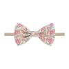 19 Couleurs Band Band Bandeau Bandeau Floral Bandeau de cheveux Filles Fleur Mignon Simple Bandeau Enfants Nylon Cheveux Accessoires Bowknot Bandes à cheveux KHA322