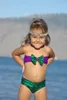 2 to 6 years baby Girls summer swimsuit children retail clothing kids swim clothes, R1ES505AS-43