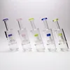 Glass Bong Accessories Smoking Pipe Accessory Matrix Percolators Bongs Accessory Clear Hookahs Color Edge Water pipe 8inch height