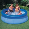 blue swimming pool