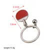 Sport Ping-Pong Table Tennis Ball Badminton Bowling Ball Keychain Key Ring Souvenir Gift Accessories