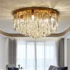 Ceiling Lights Modern Crystal Led Corridor Lighting Lamp For Living Room Kitchen Gold Bed Light