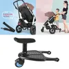 stroller board with seat