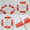 Hot tång + 300pcs Clips + 100pcs Wedges Tile Leveling System Leveling Spacer Au Keramiska golv Tång Locators Infoga Installation Y200321